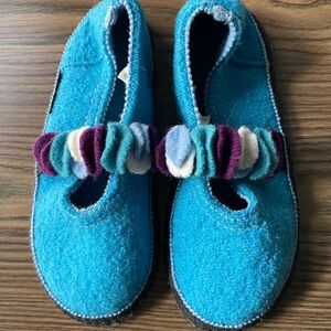 Garnet Hill felt indoor shoes